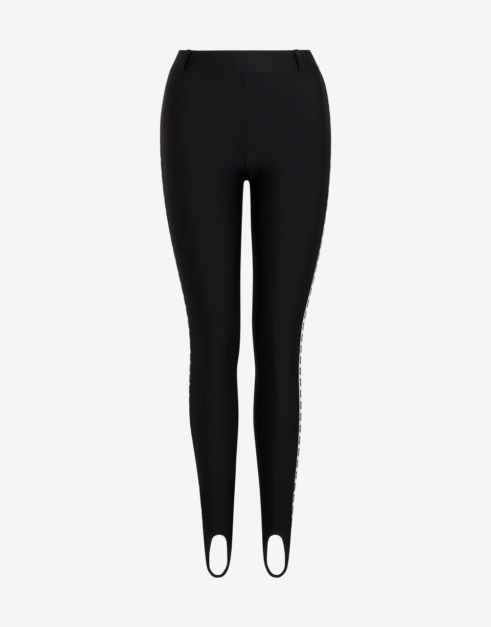 Leggings de lycra Negro Moschino 0