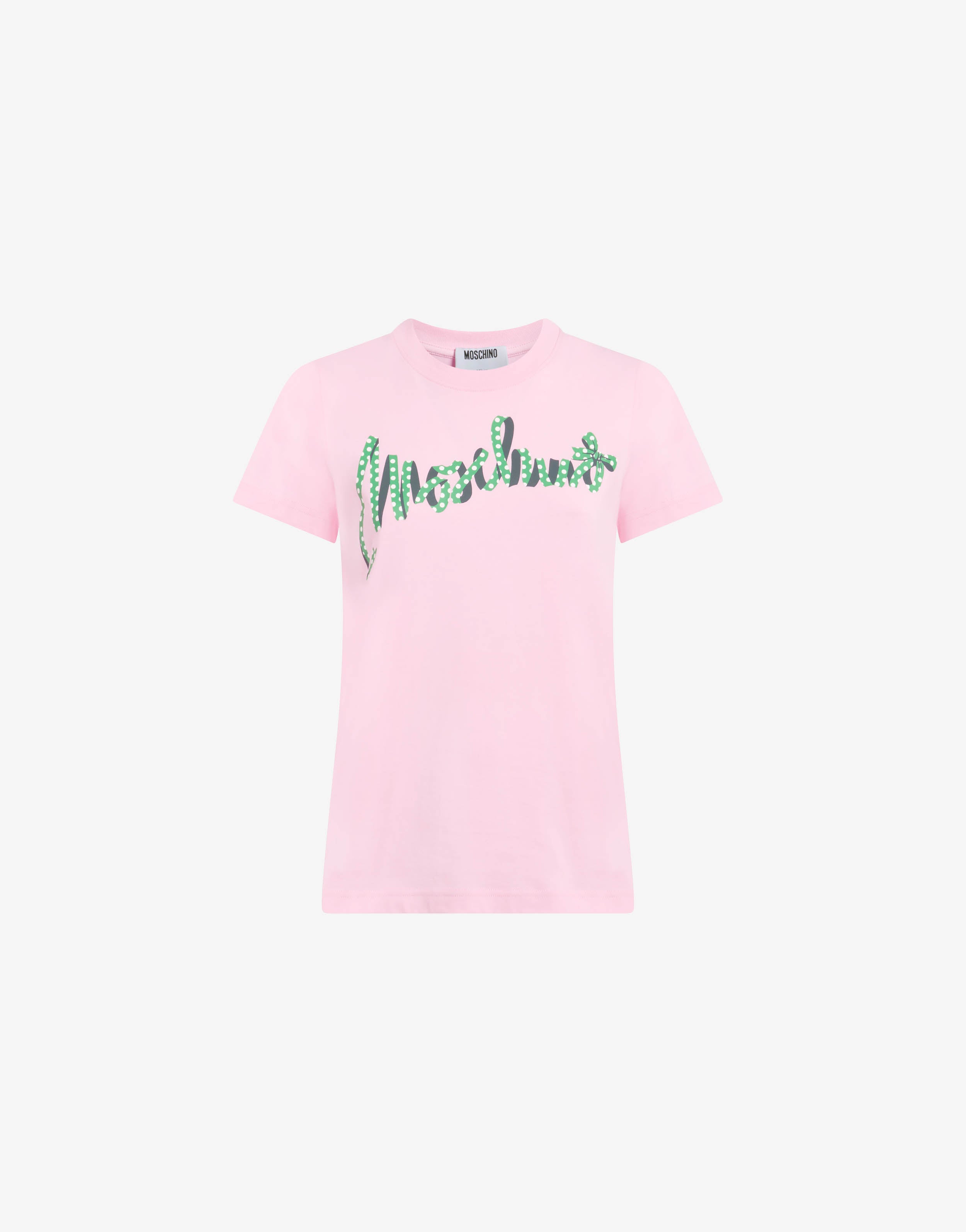 Printed organic cotton jersey T-shirt | Moschino