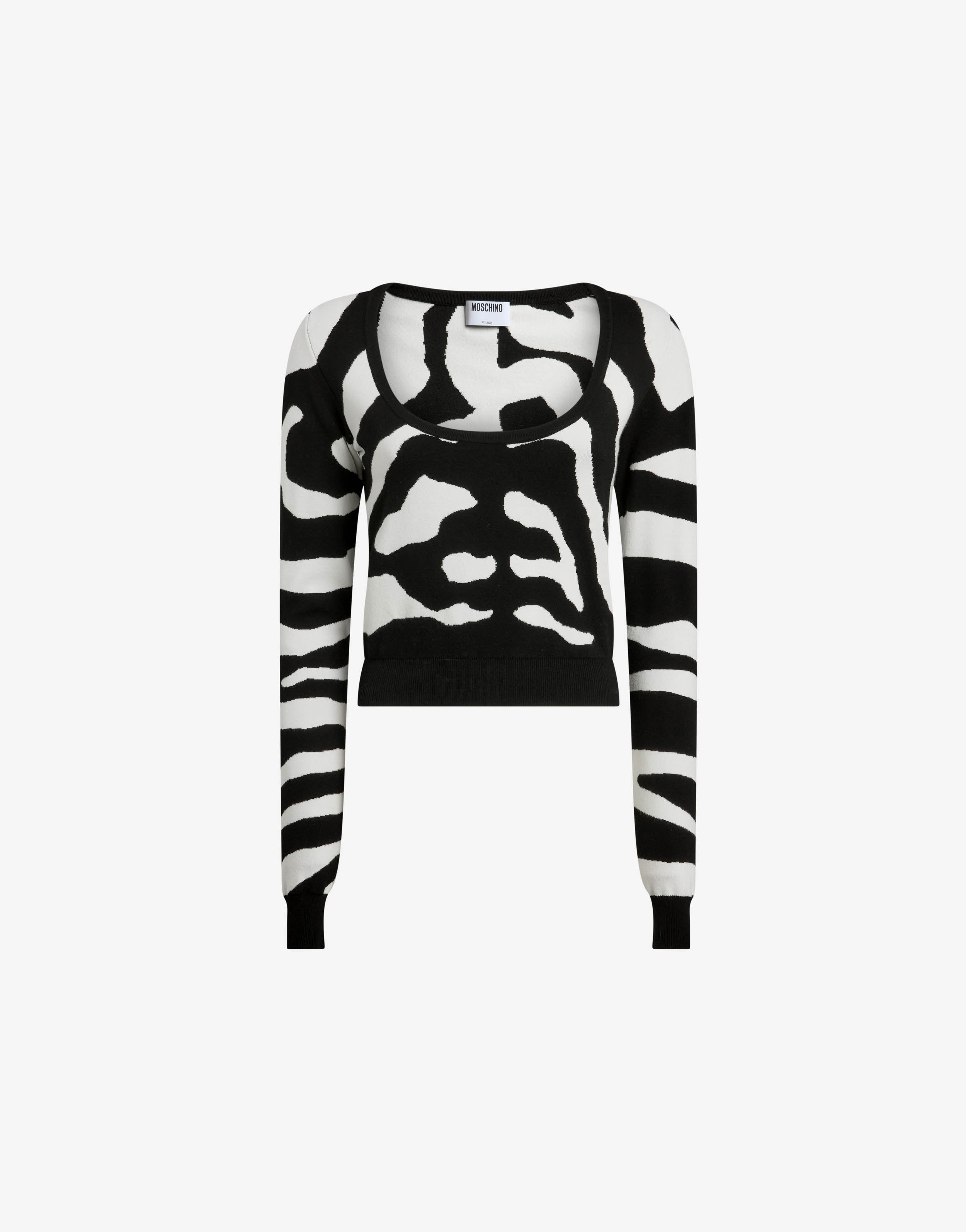 Inlaid sweater | Moschino
