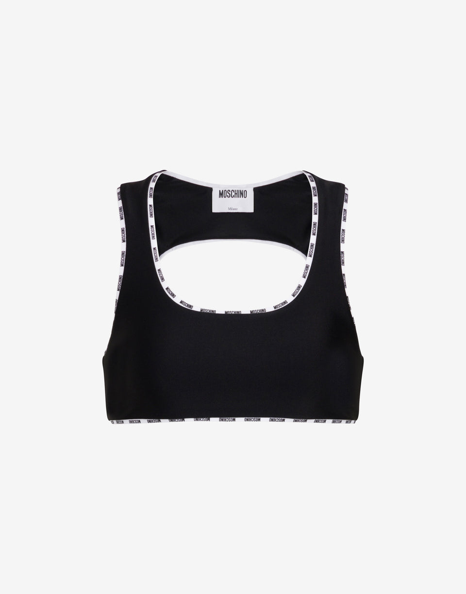 Top de lycra Negro Moschino 0