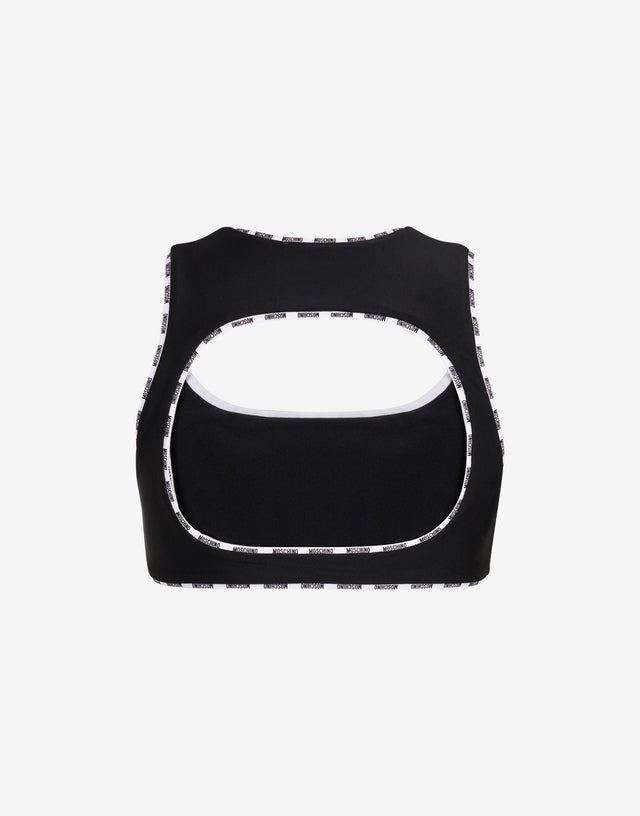 Top de lycra Negro Moschino 1