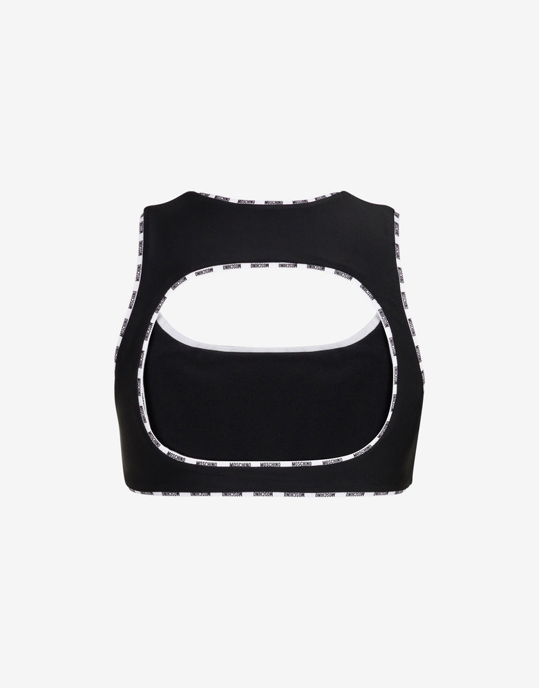 Top de lycra Negro Moschino 1