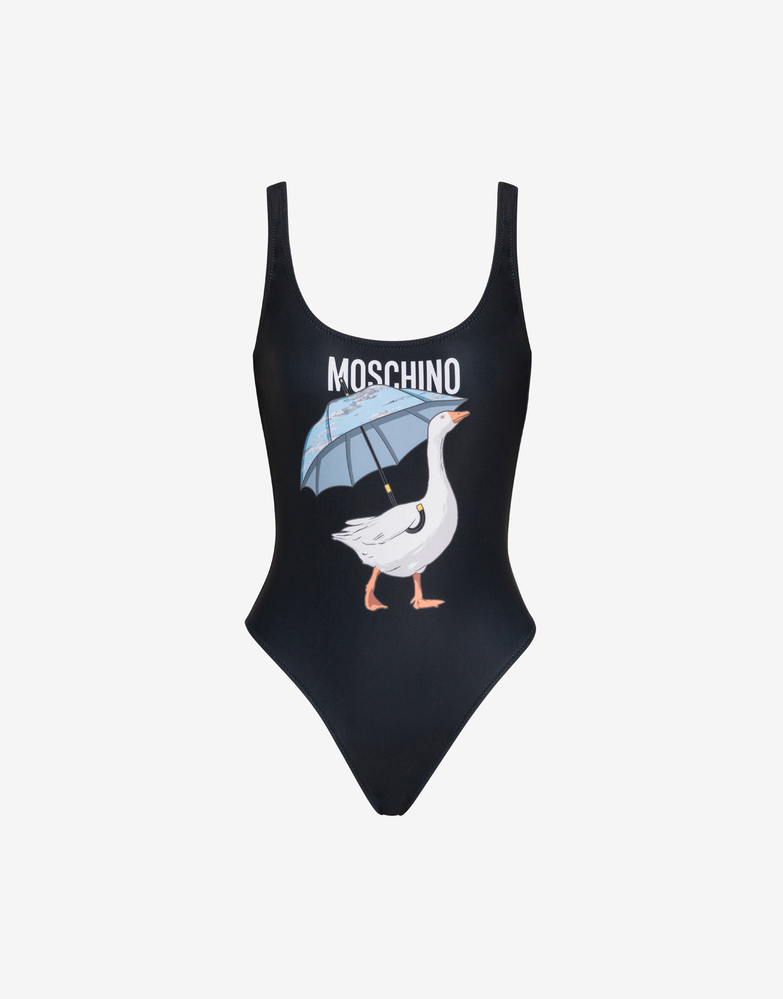 Goose Lycra One-Piece Swimsuit