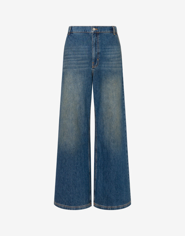 Pantalones vaqueros Blue Denim Love Moschino 0