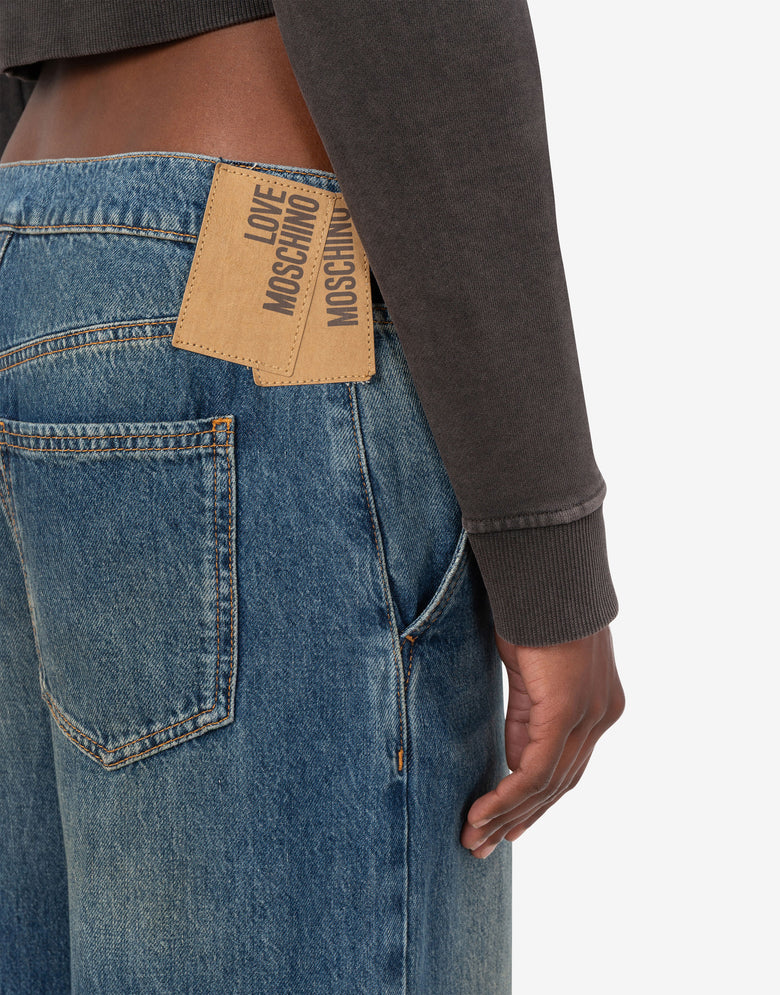 Pantalones vaqueros Blue Denim Love Moschino 4