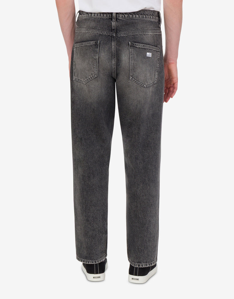 Pantalones vaqueros Gris Love Moschino 3