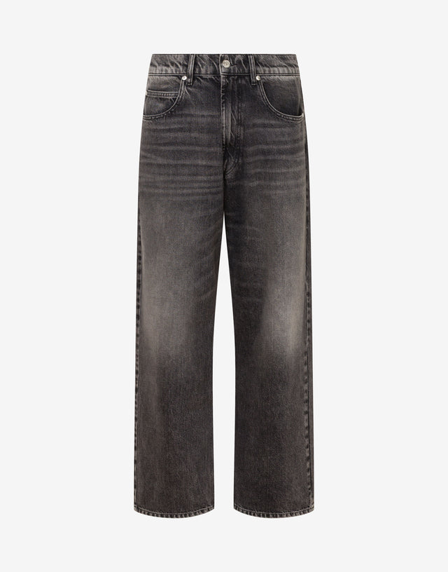 Denim pants Grey Love Moschino 0