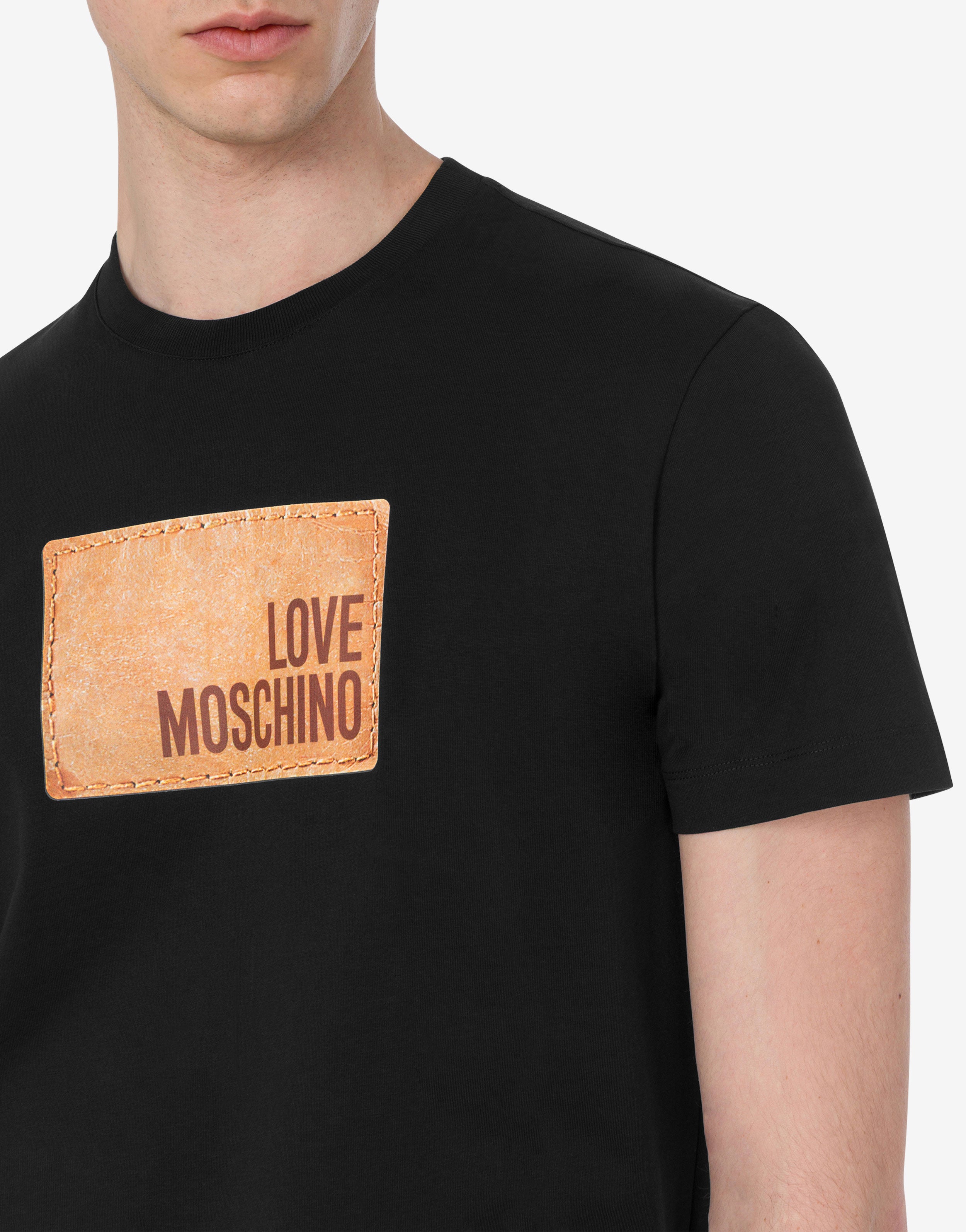 Printed cotton jersey T-shirt Love Moschino | Moschino