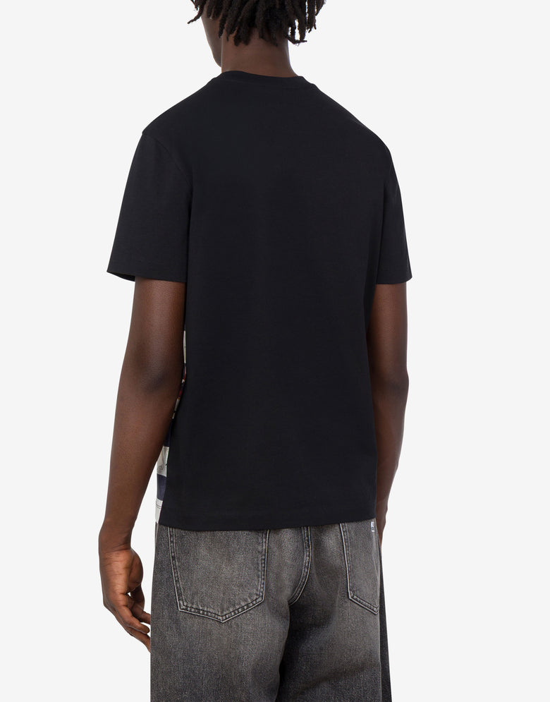 Printed cotton jersey T-shirt Black Love Moschino 3