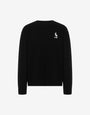 Inlaid wool sweater