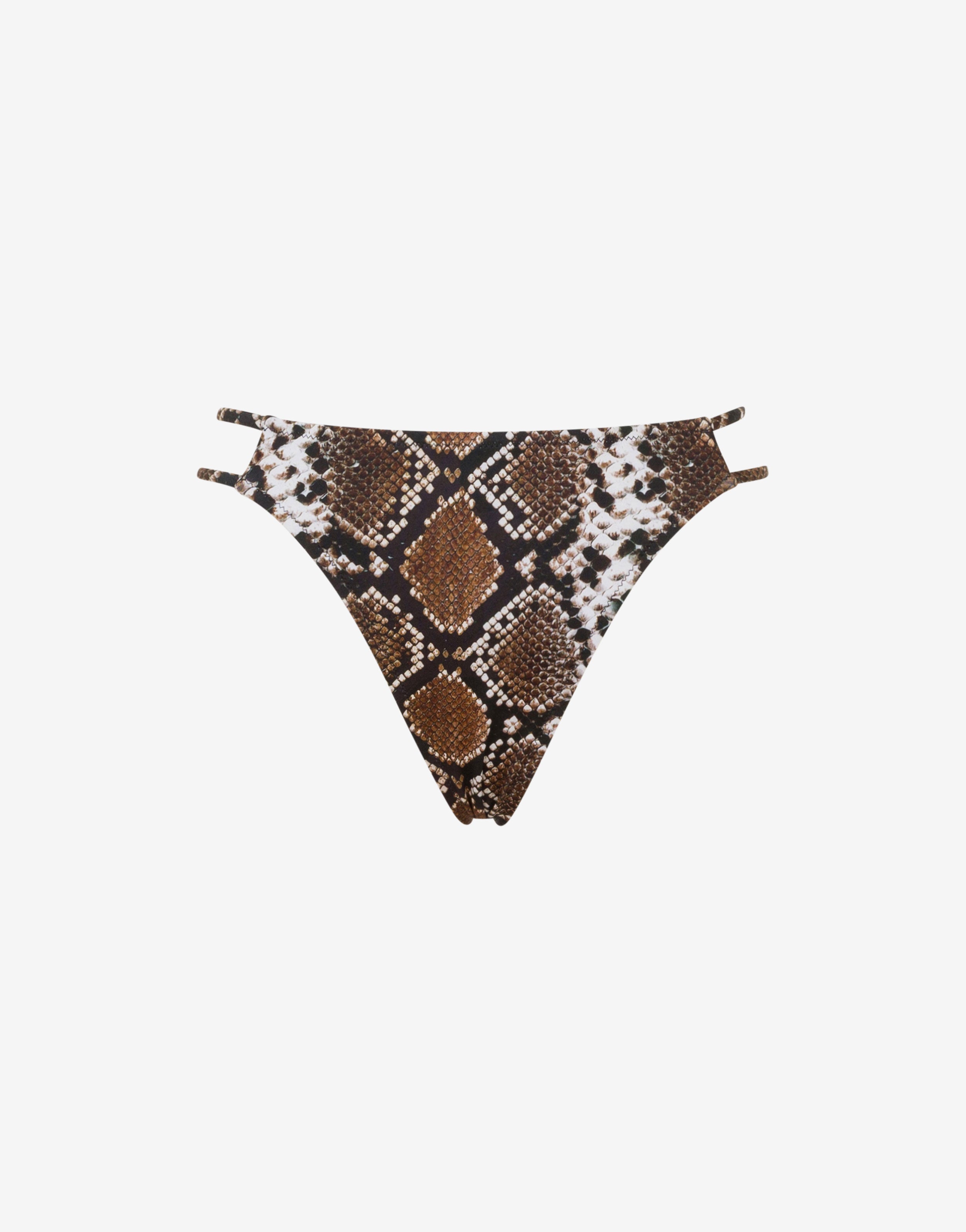 Printed Lycra swim bottoms