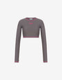 Sports top made of technical fabric