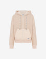 Sherpa fleece sweatshirt