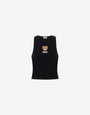 Moschino Teddy Bear Stretch Cotton Jersey Top