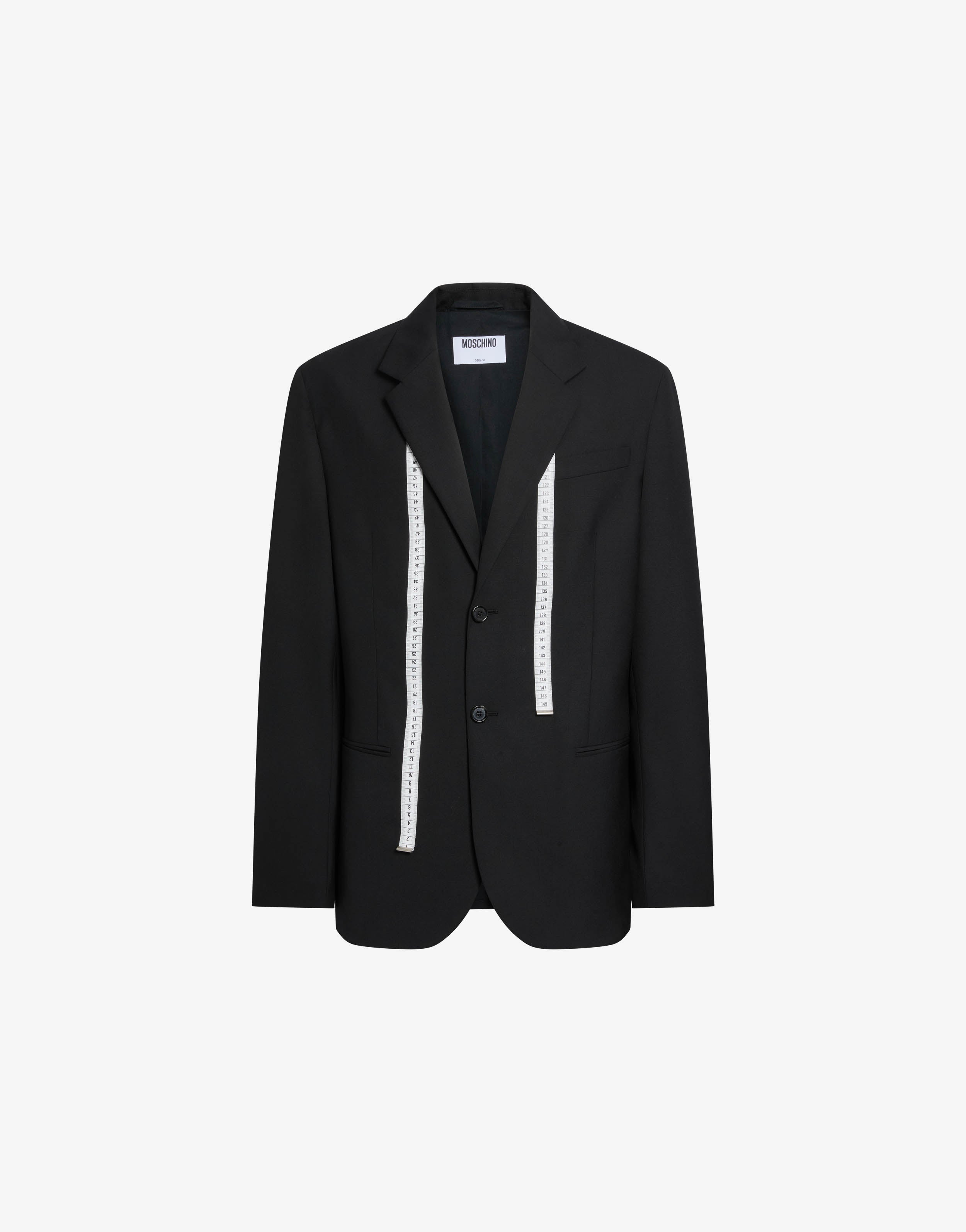 Printed wool jacket | Moschino
