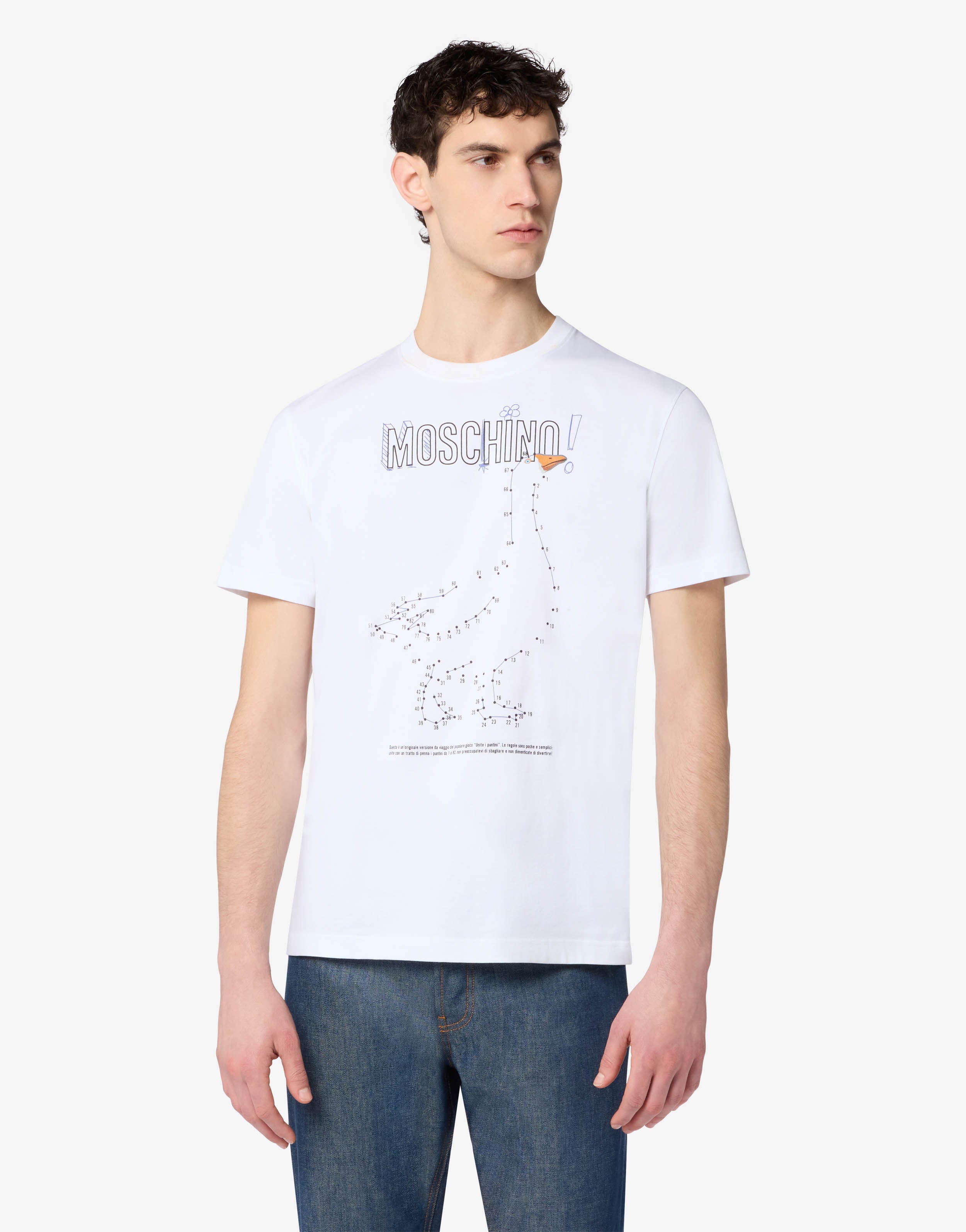 Camiseta de jersey de algodón Goose