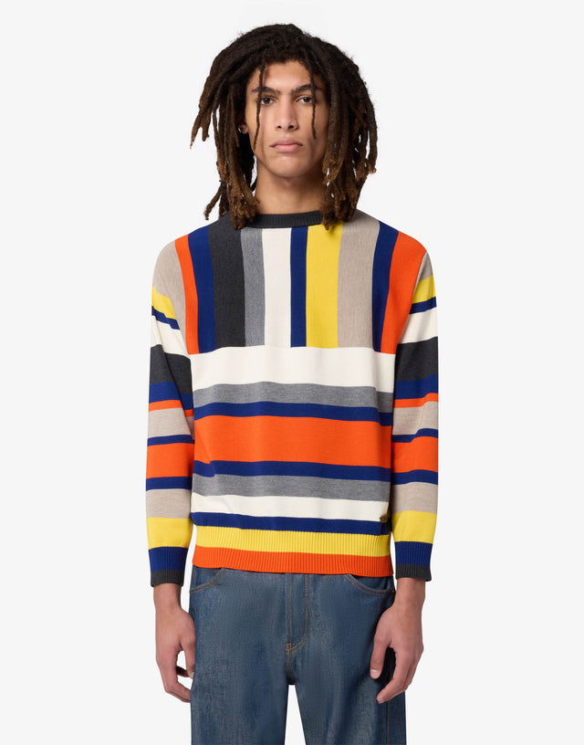 Extra-fine merino wool sweater Multicoloured Moschino 0