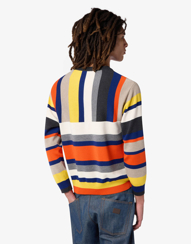 Extra-fine merino wool sweater Multicoloured Moschino 1