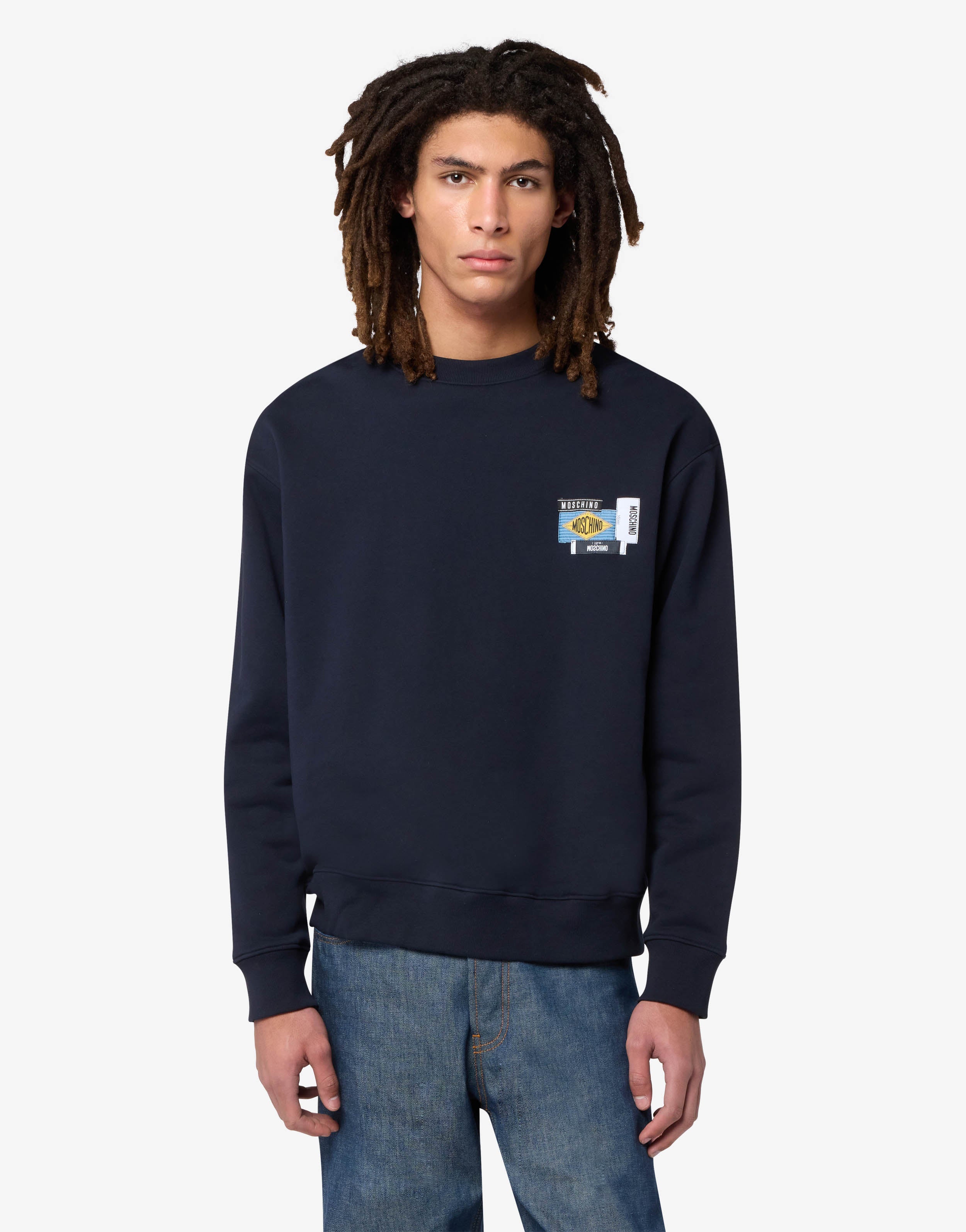 Moschino US | Men's designer sweatshirts and hoodies