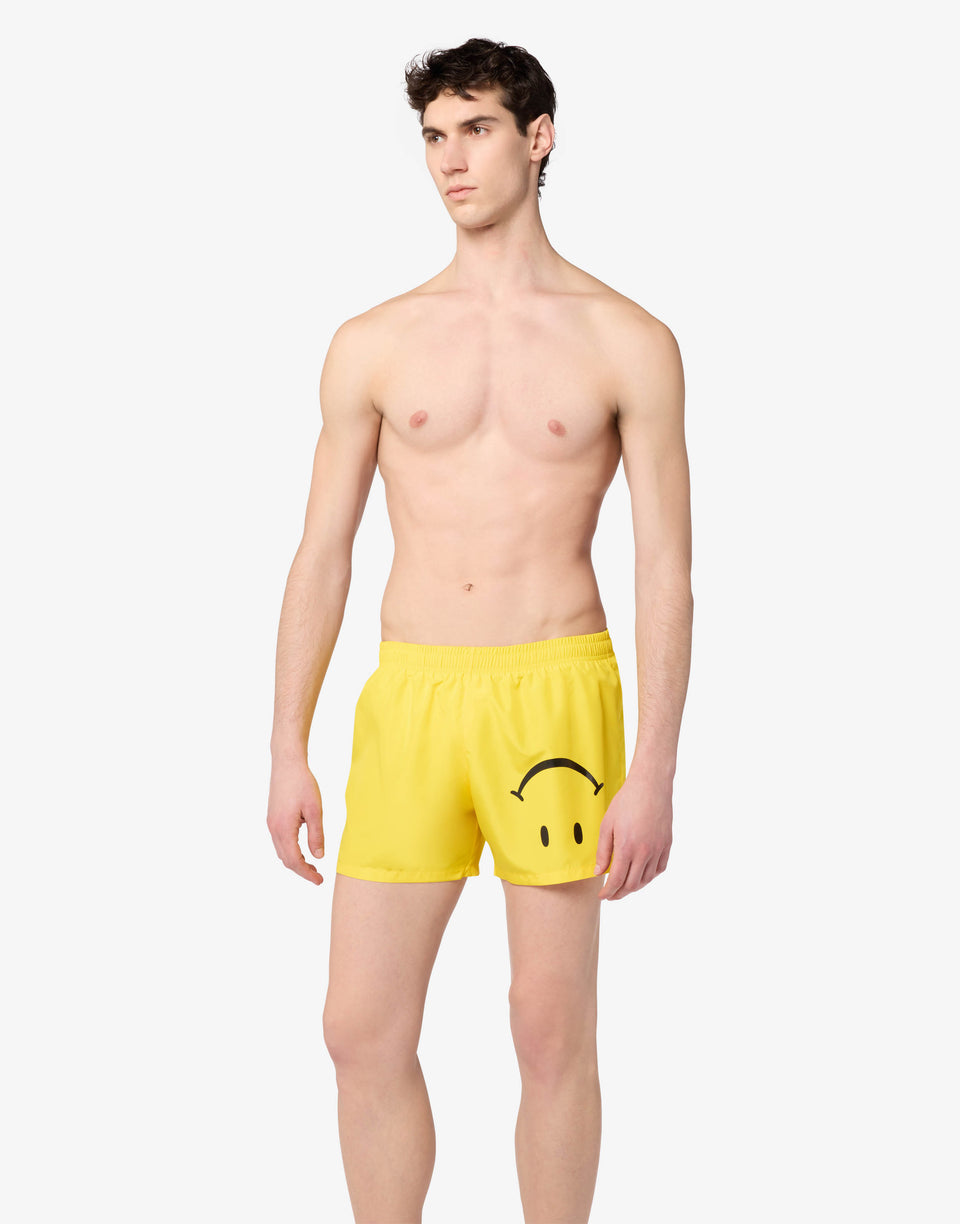 Bóxer de baño de nailon Smiley® Amarillo Moschino 0