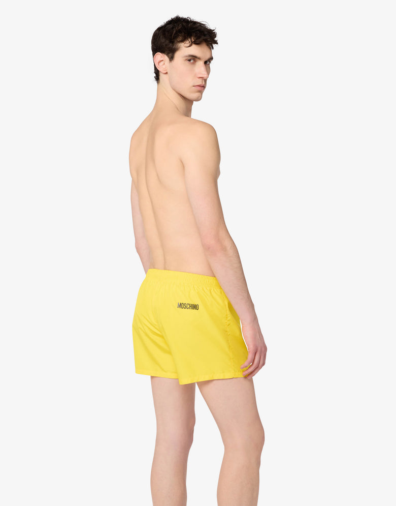 Bóxer de baño de nailon Smiley® Amarillo Moschino 1
