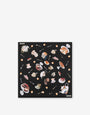 Pañuelo de seda estampado