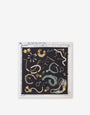 Pañuelo de seda estampado