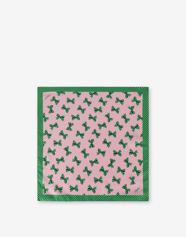 Pañuelo de seda  Green Moschino 0