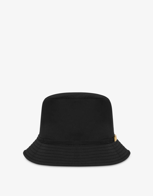 Lettering Logo渔夫帽 黑色 Moschino 0