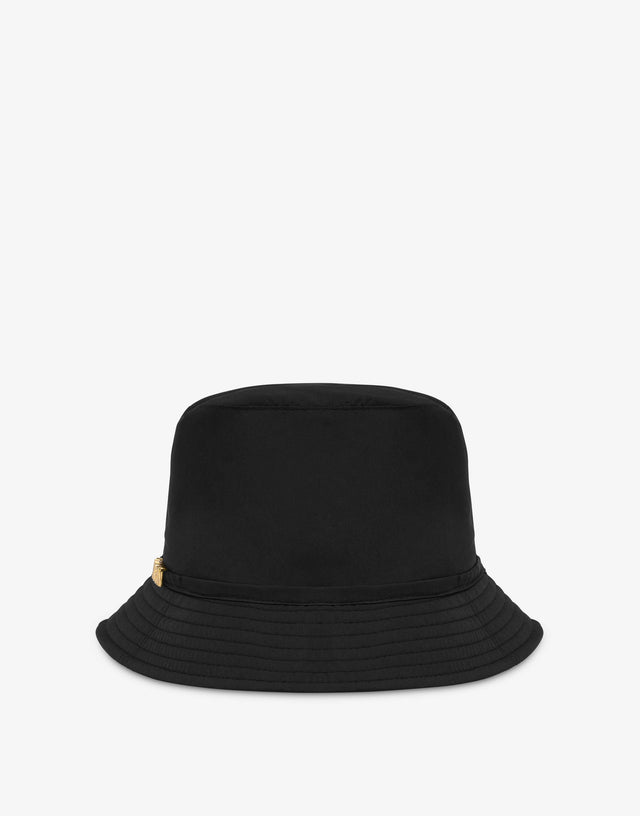 Lettering Logo渔夫帽 黑色 Moschino 1
