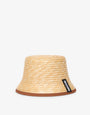 Sombrero de paja tipo bucket