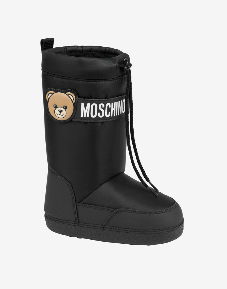 Botas de nieve Moschino Teddy Bear de nailon Negro Moschino 3