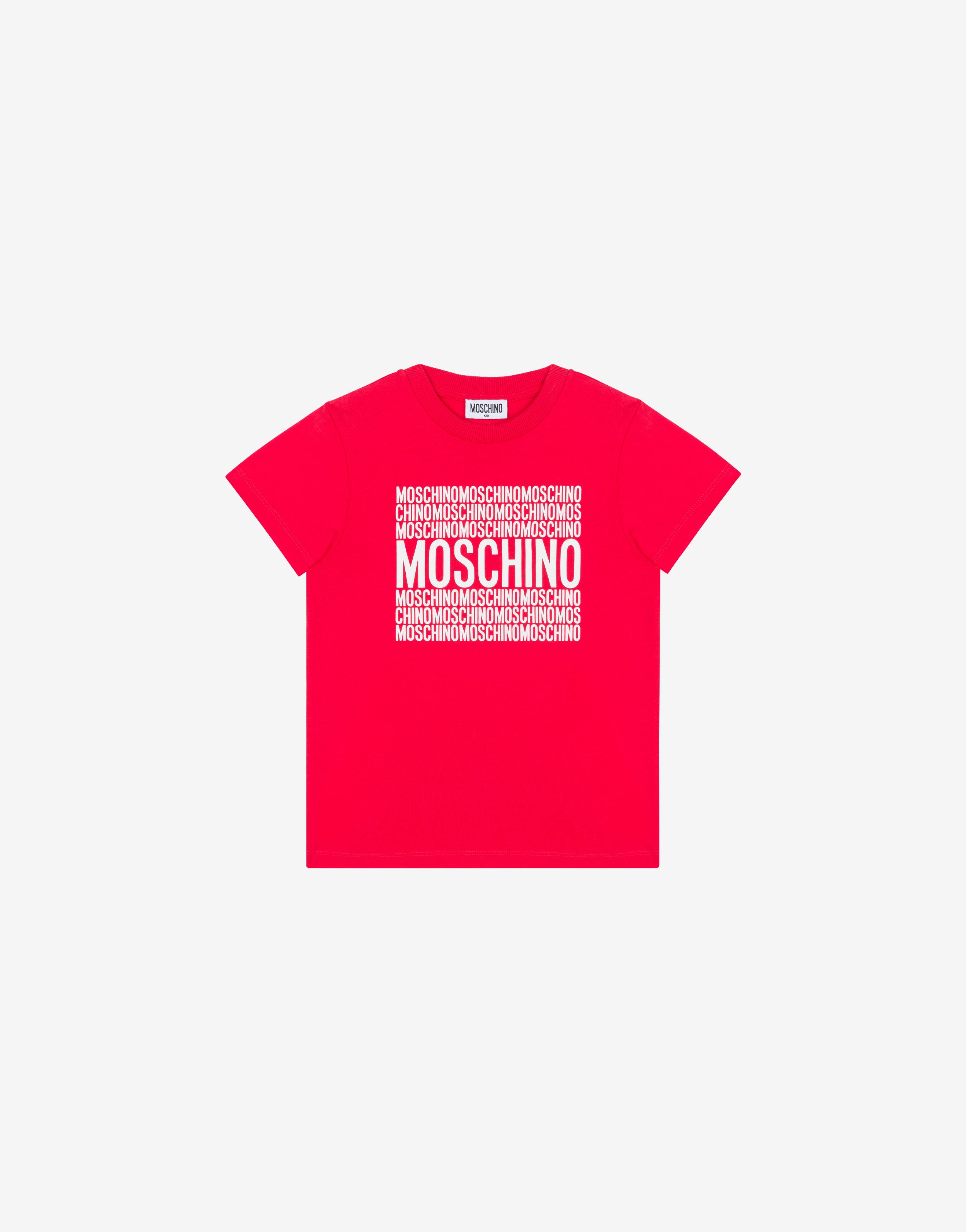 Jersey T-shirt Logo Print | Moschino