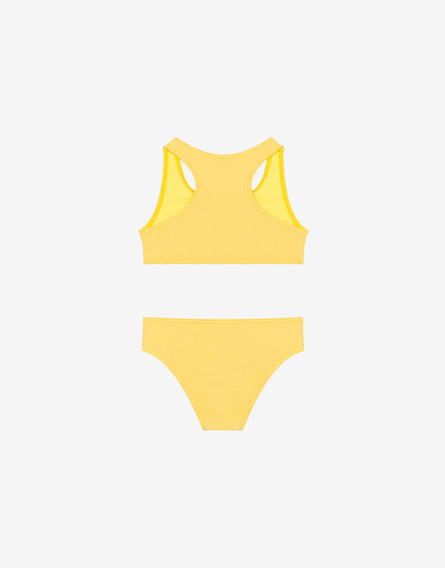 Lycra bikini Teddy Bear Yellow Moschino 1