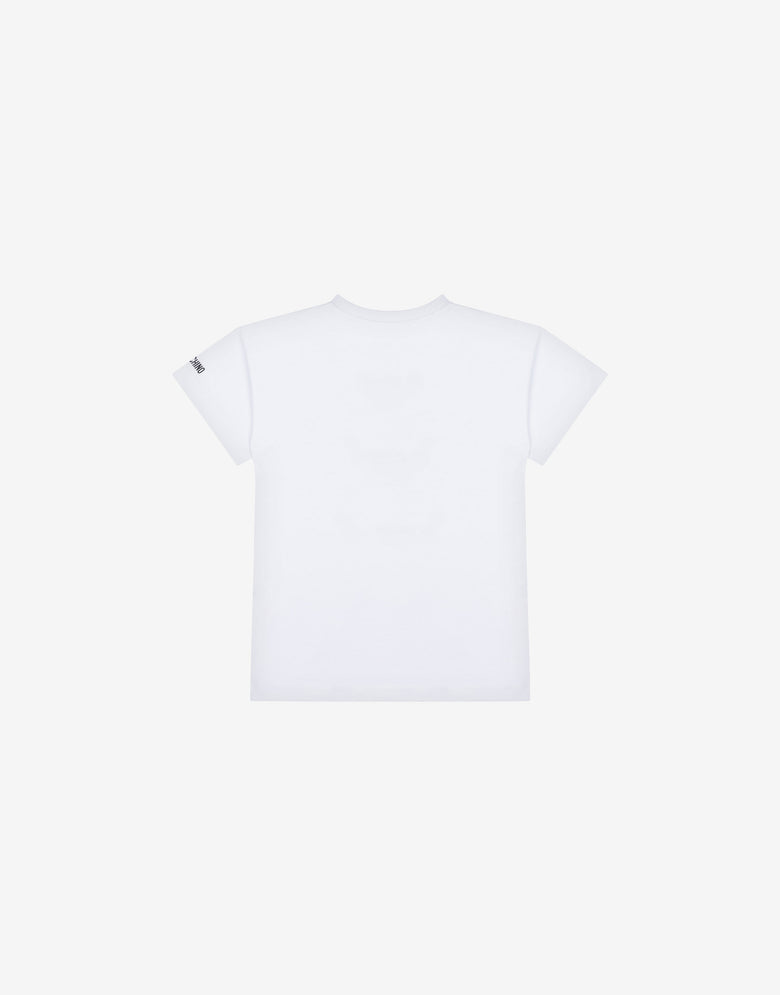 Cotton interlock dress Get Happy! White Moschino 1