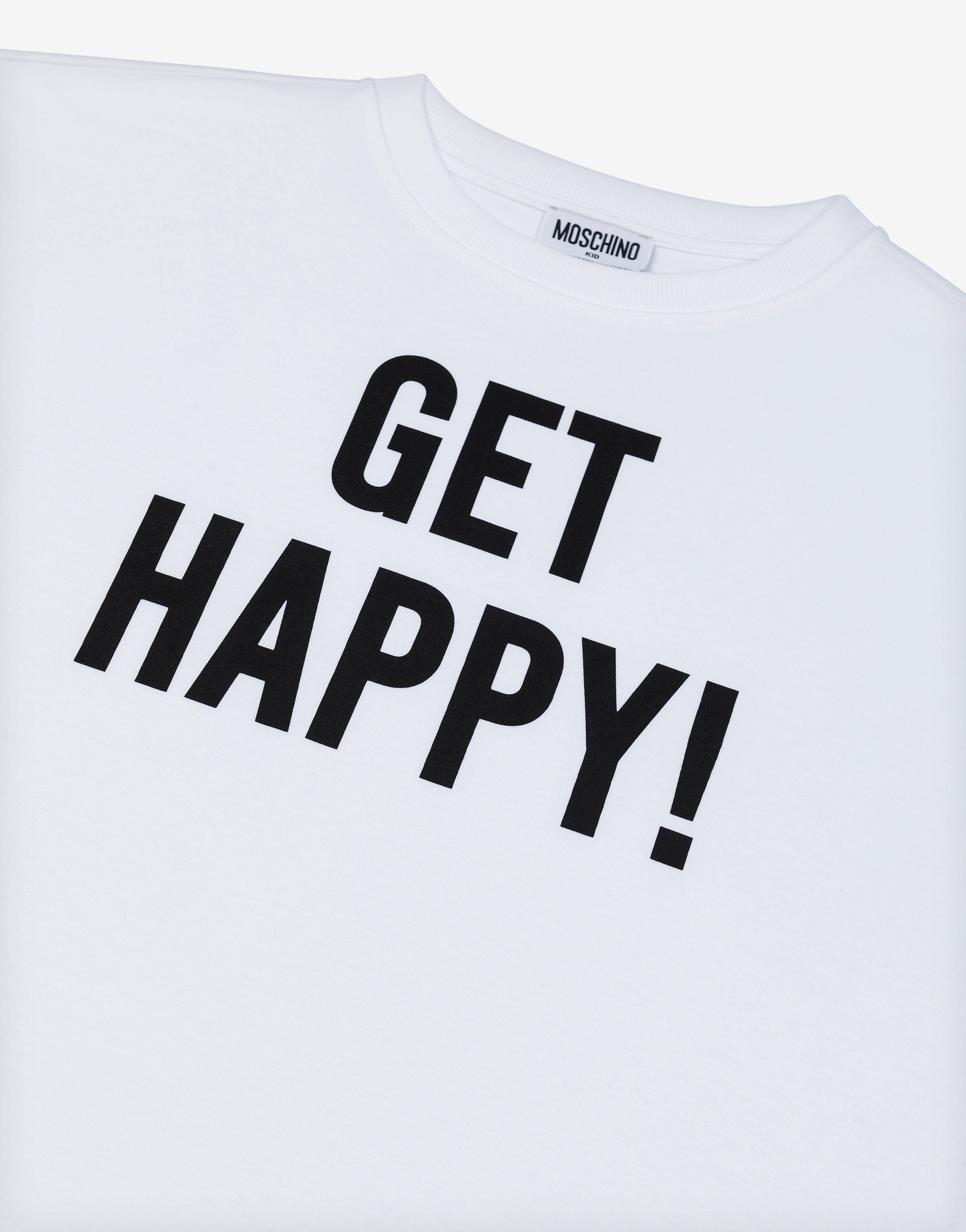 MOSCHINO★ゲットハッピー コットン インターロック ドレス Cotton interlock dress Get Happy | Moschino