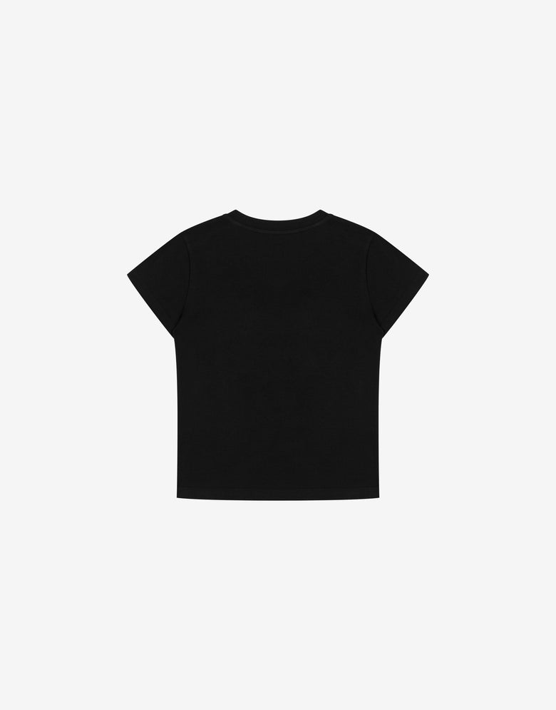Camiseta Moschino Teddy Bear de punto de algodón Negro Moschino 1
