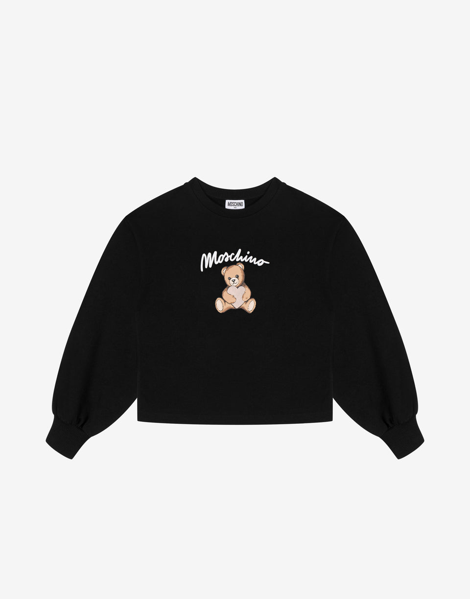 Moschino Sudadera de algodón Teddy Bear Negro Moschino 0