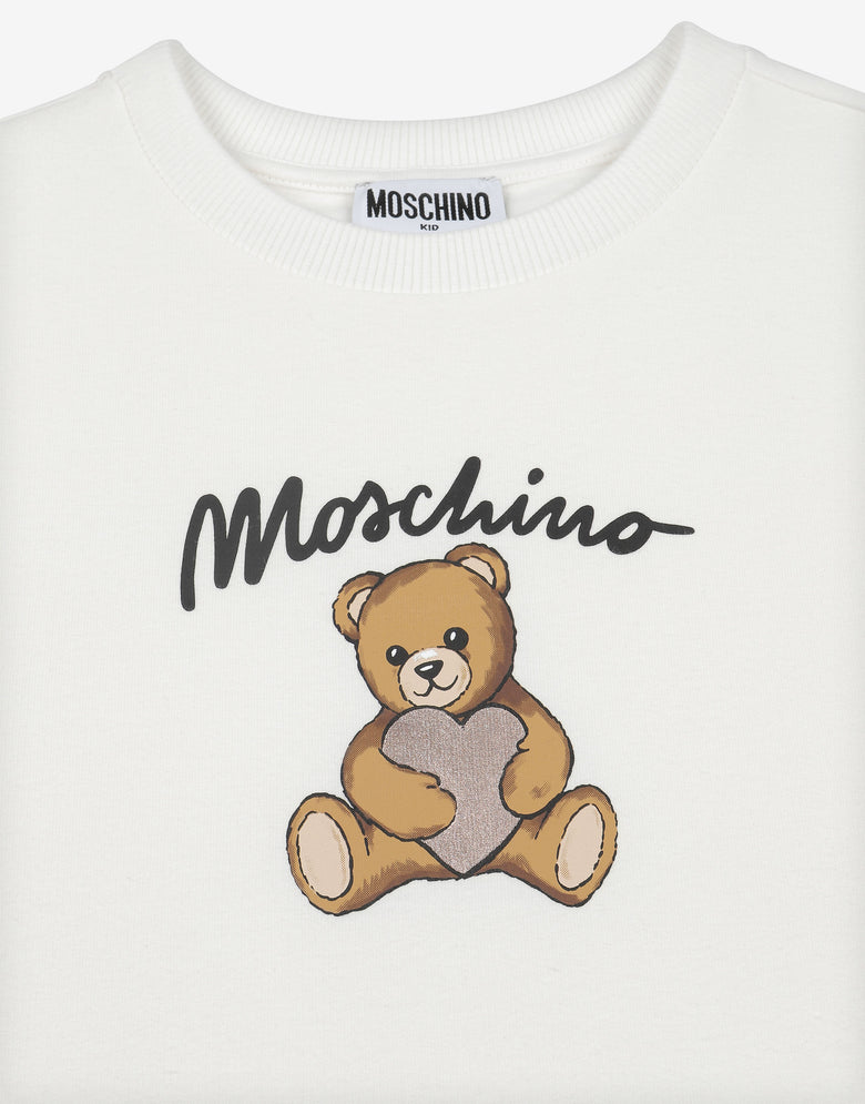 Moschino 泰迪熊纯棉运动衫 白色 Moschino 2