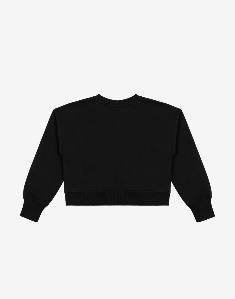 Moschino Teddy Bear Cotton Sweatshirt Black Moschino 1