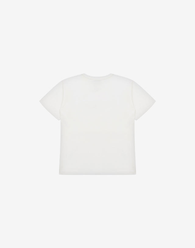 Moschino Teddy Bear 棉质针织宽松T恤 白色 Moschino 1