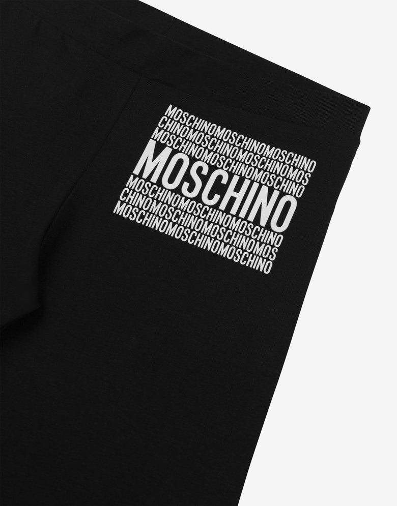 Jersey cycling shorts Logo Print Black Moschino 2