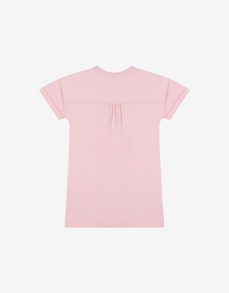 Jersey dress Teddy Bear Confetti pink Moschino 1
