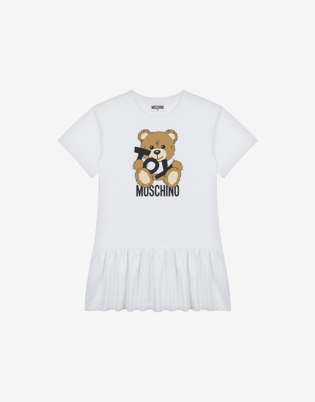Sweatshirt dress Teddy Bear White Moschino 0