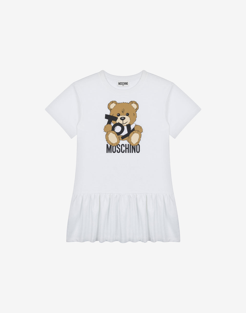 Sweatshirt dress Teddy Bear White Moschino 0