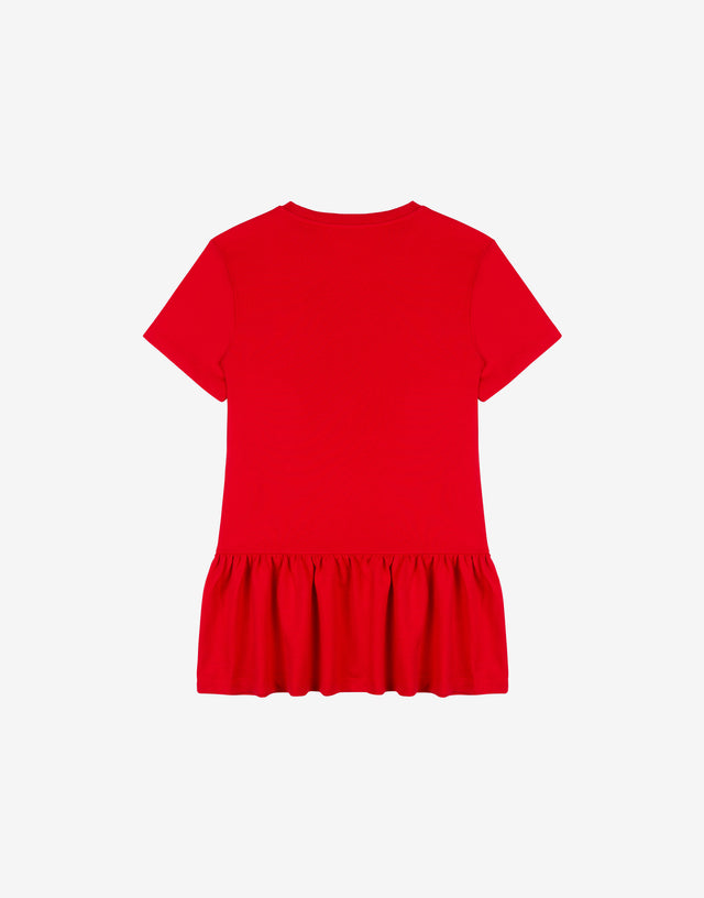 Sweatshirt dress Teddy Bear Red Moschino 1