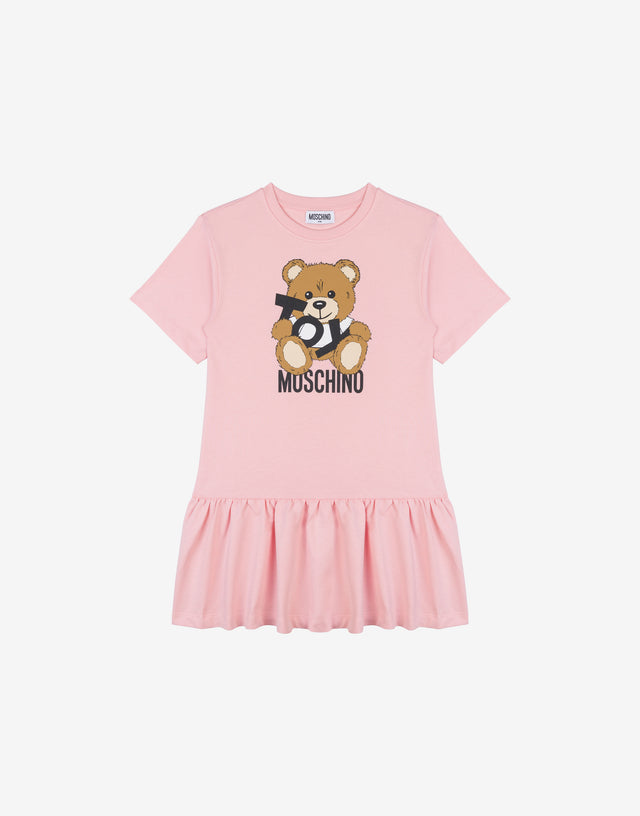 Sweatshirt dress Teddy Bear Pink Moschino 0