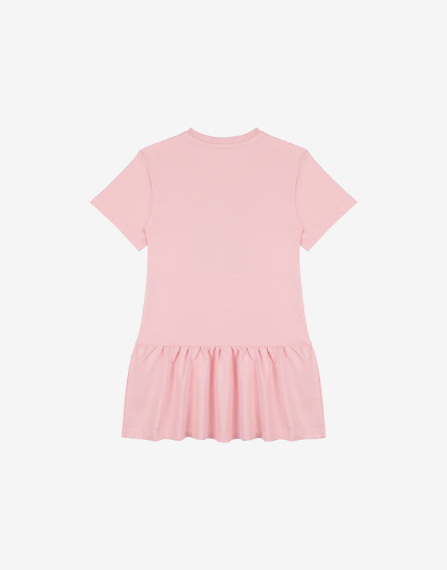 Sweatshirt dress Teddy Bear Pink Moschino 1