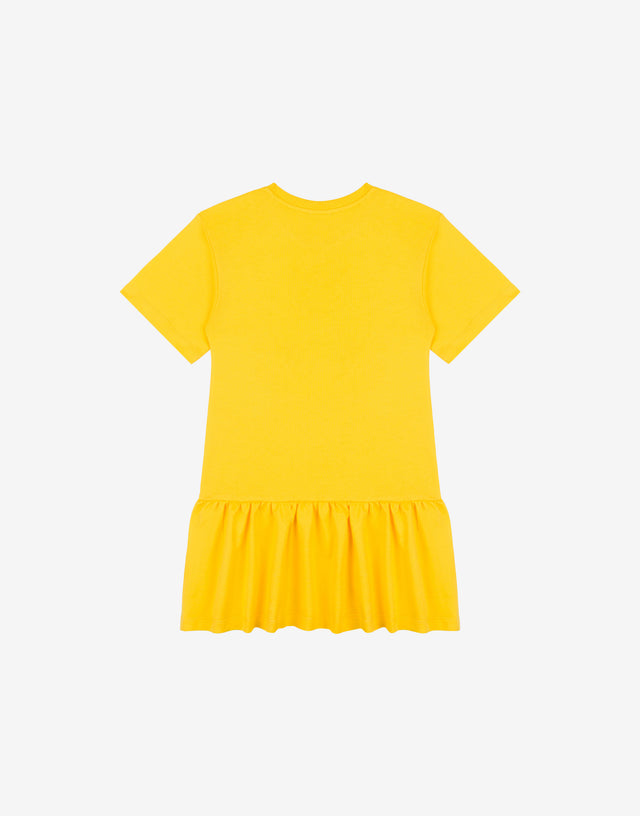 Sweatshirt dress Teddy Bear Yellow Moschino 1