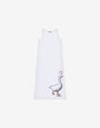 Cotton interlock dress Goose